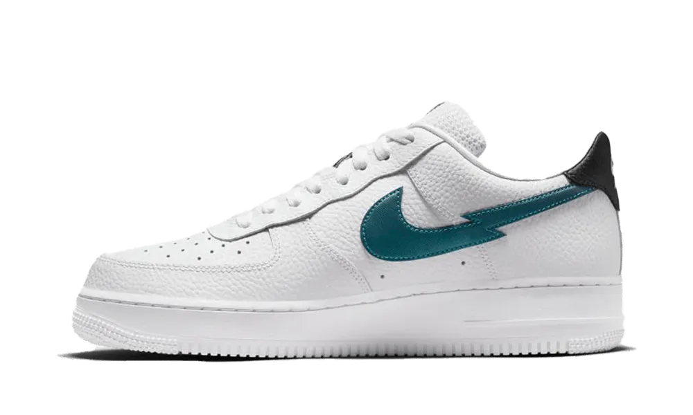 Nike Air Force 1 Low Split Swoosh White Aquamarine