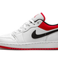 Jordan 1 Low White University Red Black