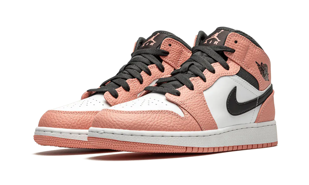 Jordan 1 Mid Pink Quartz (GS)