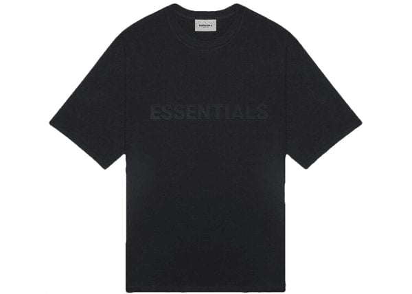 Fear of God Essentials Boxy T-Shirt Applique Logo Dark Slate/Stretch Limo/Black