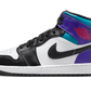 Jordan 1 Mid Court Purple Tropical Twist