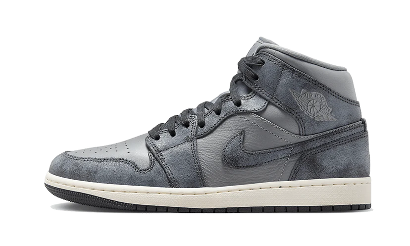 Jordan 1 Mid Distressed Smoke Grey (Women's)