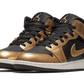 Jordan 1 Mid Metallic Gold