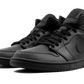 Jordan 1 Mid Triple Black