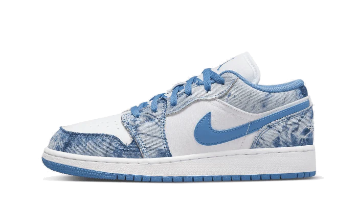 Jordan 1 Low Washed Denim (GS)