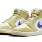 Jordan 1 Mid Lemon Wash Lapis (Women's)