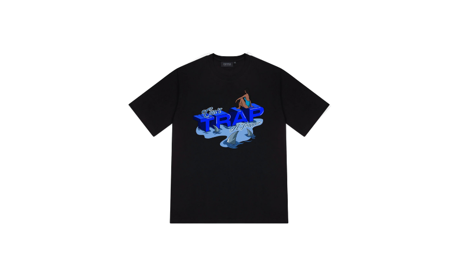 Trapstar Cant Trap a Trapper Tee 2.0 Black