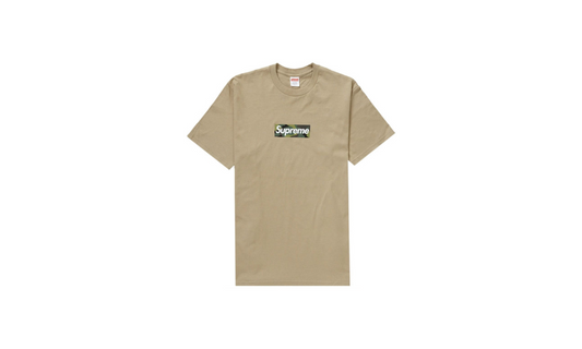 Supreme Box Logo Tee (FW23) Khaki