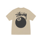 Stussy 8 Ball Pigment Dyed Tee Khaki