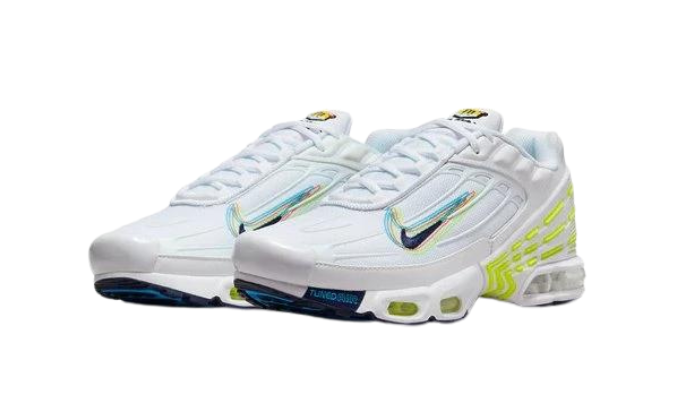 Nike Air Max Plus 3 3D Swoosh White Volt