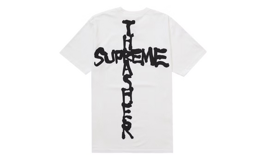 Supreme Thrasher Cross Tee White