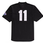 Supreme S Logo Baseball Henley Black