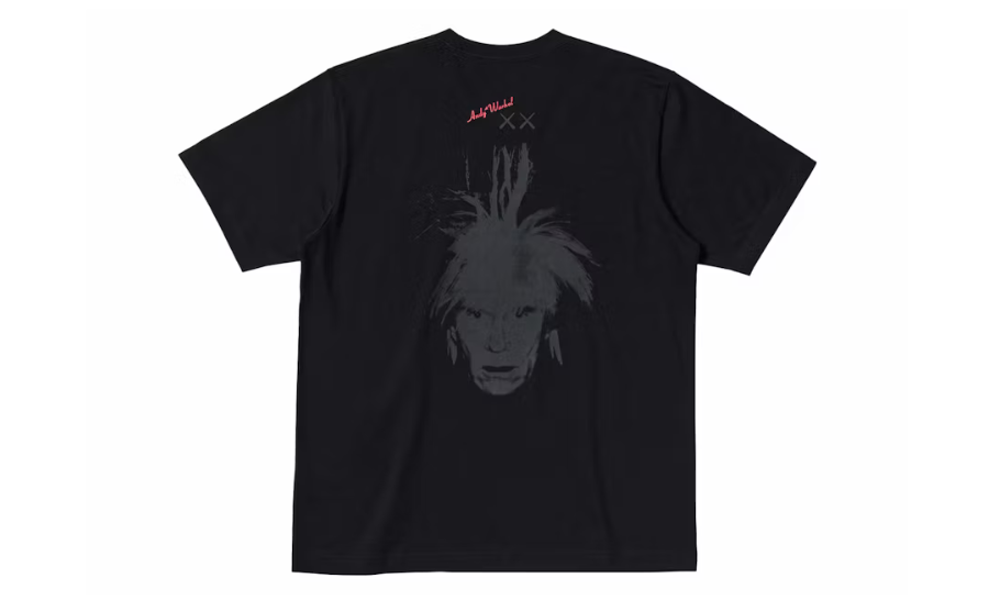 KAWS x Uniqlo Warhol UT Graphic 476352 T-shirt Black