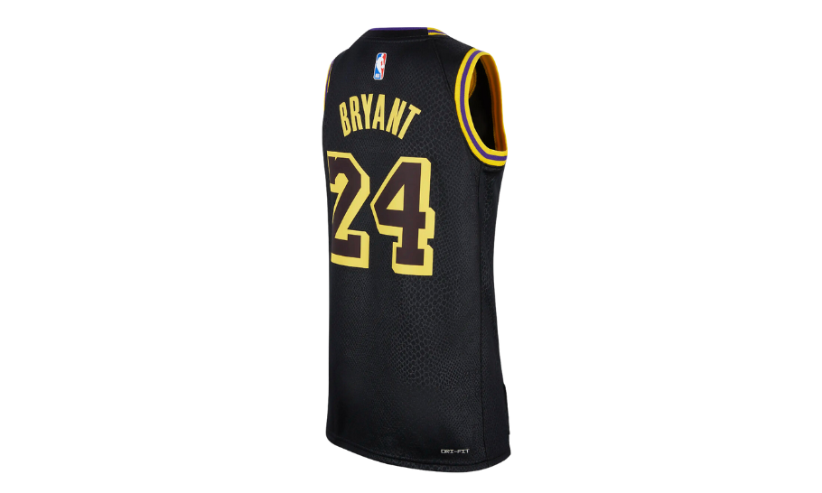 Nike Kobe Mamba Mentality Los Angeles Lakers City Edition Swingman Jersey (FW23) Black