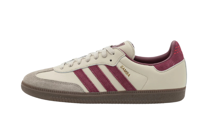 adidas Samba OG Putty Grey Maroon