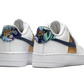 Nike Air Force 1 Low '07 LV8 White Blue Void Metallic Gold (GS)