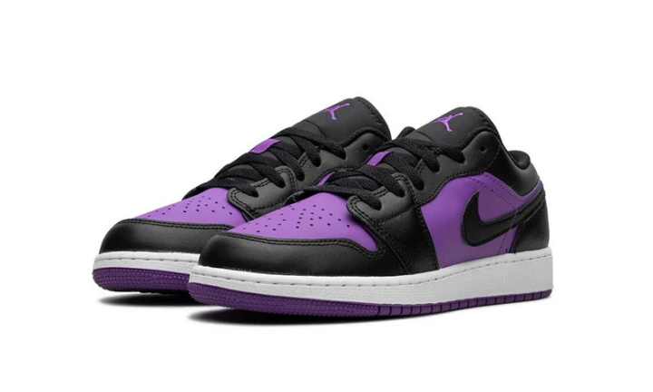 Jordan 1 Low Purple Venom (GS)