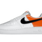 Nike Air Force 1 Low '07 Essential White/Brilliant Orange (Women's)