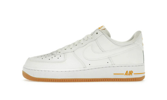 Nike Air Force 1 Low '07 White University Gold Gum