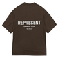 Represent Owner Club T-Shirt Brown/White