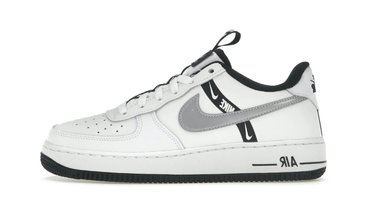 Nike Air Force 1 Low LV8 KSA White Reflect Silver (GS)