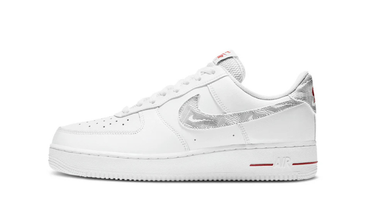 Nike Air Force 1 Low Topography Pack White University Red