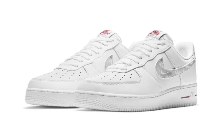 Nike Air Force 1 Low Topography Pack White University Red