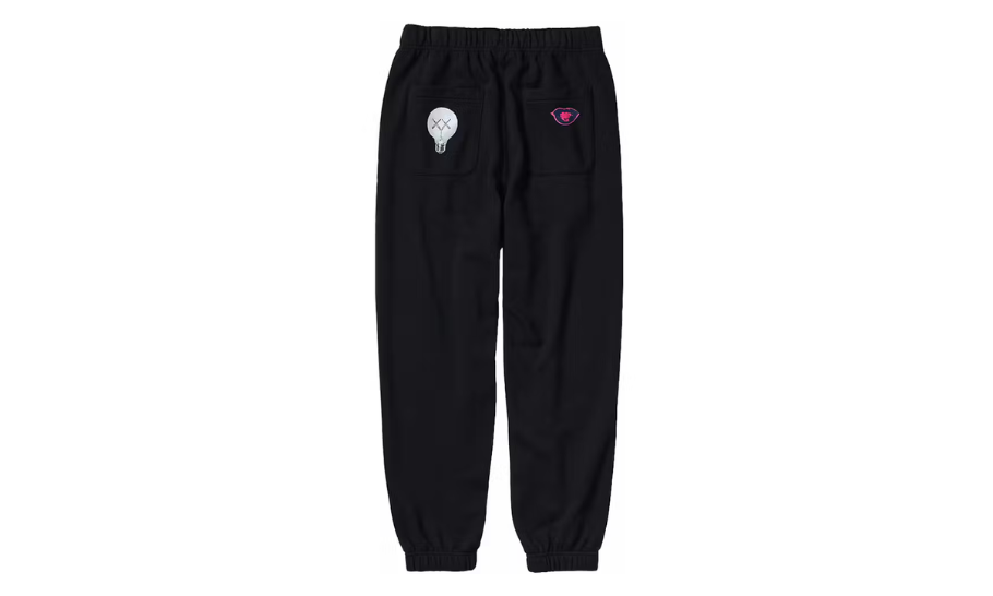 KAWS x Uniqlo Warhol 476120 Sweatpants Black