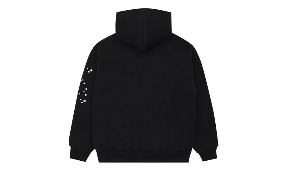 Sp5der OG Web Hoodie Black