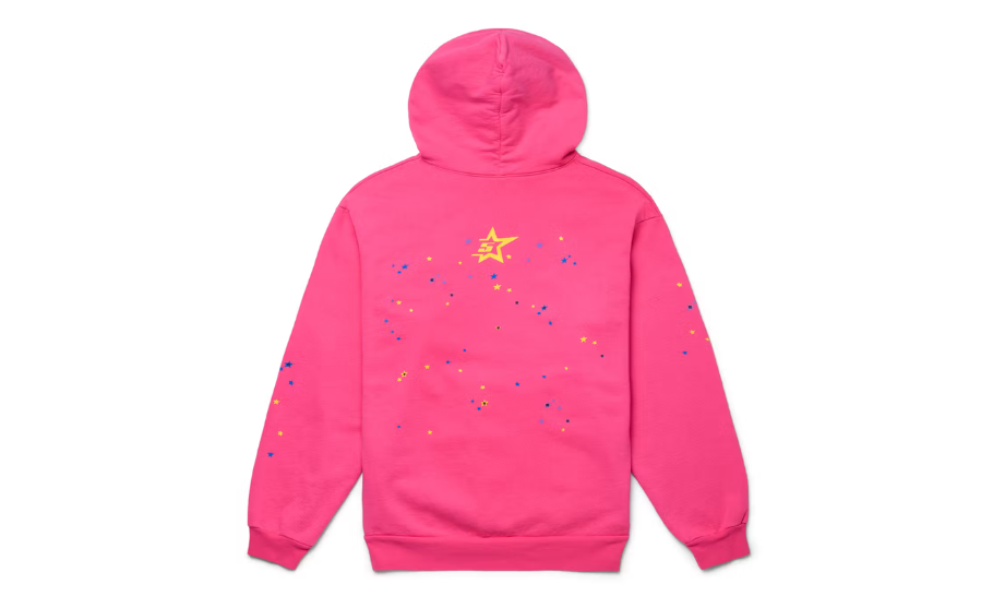 Sp5der P*NK V2 Hoodie Pink