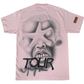 Travis Scott Utopia Circus Maximus Pink Star Tee Pink