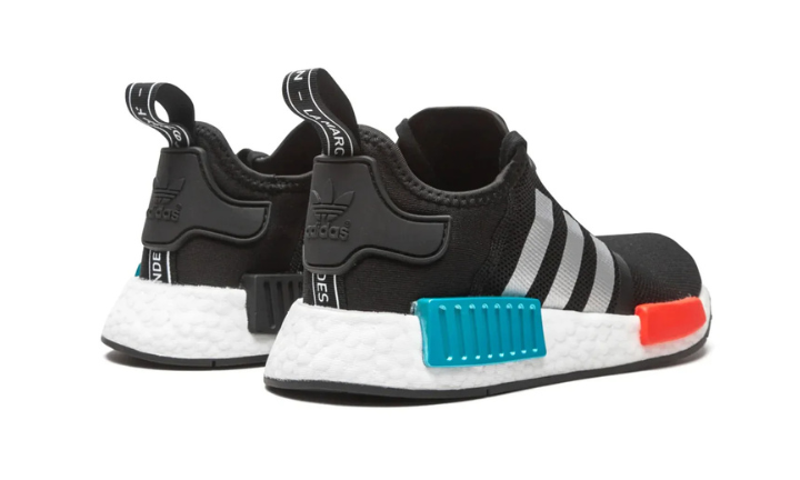 adidas NMD R1 Core Black Silver Metallic (GS)