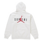 Supreme Jordan Hooded Sweatshirt (FW24) Ash Grey