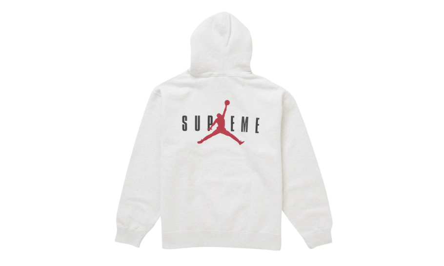 Supreme Jordan Hooded Sweatshirt (FW24) Ash Grey