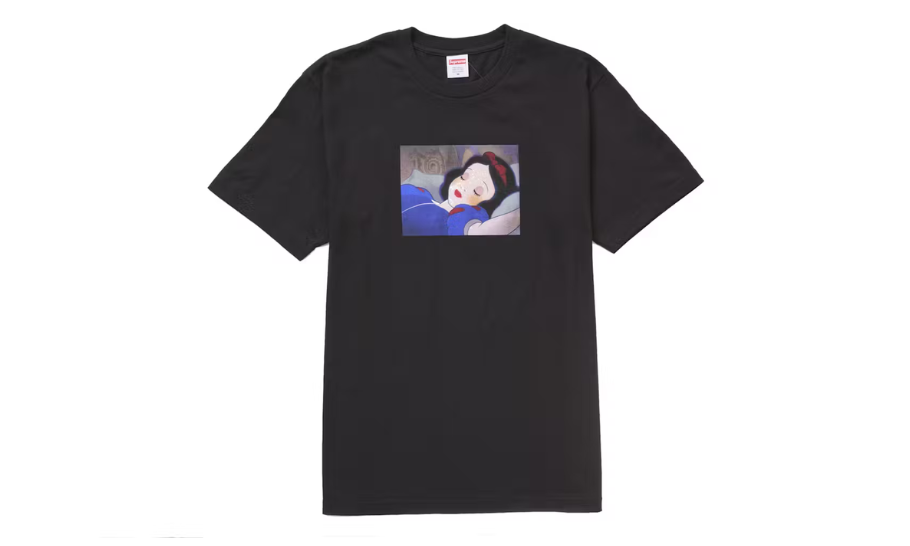 Supreme Snow White Tee Black