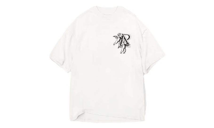 Represent Cherub Initial T-Shirt Shirt Flat White