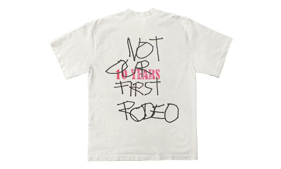 Travis Scott Rodeo Tee White