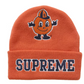 Supreme Mitchell & Ness NCAA Beanie Orange