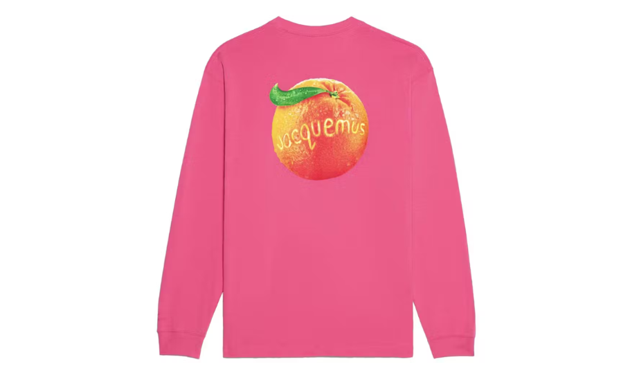 Jacquemus x Nike Le T-Shirt Manches Longues Orange Dark Pink