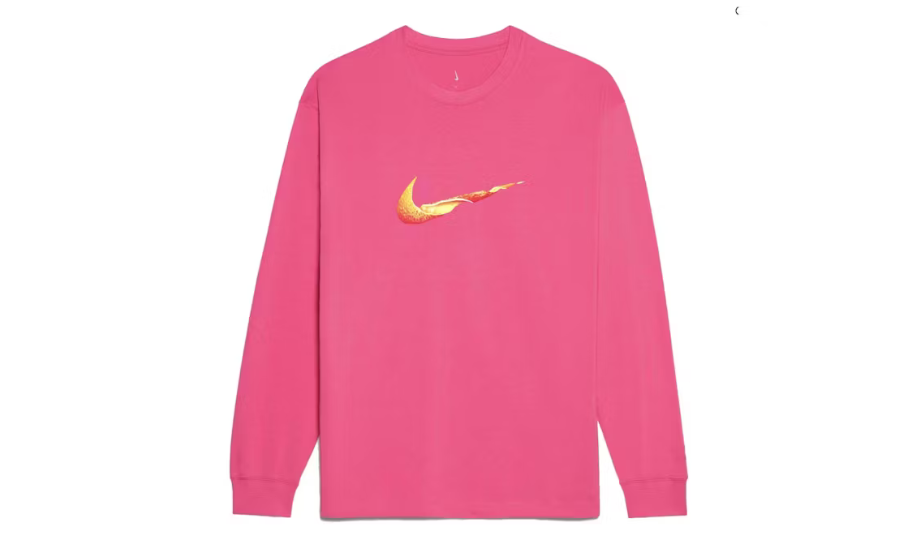 Jacquemus x Nike Le T-Shirt Manches Longues Orange Dark Pink