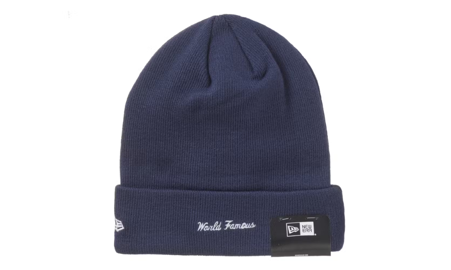 Supreme New Era Box Logo Beanie (FW24) Navy