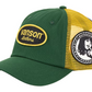 Supreme Hysteric Glamour Vanson Leather Mesh Back 6-Panel Green