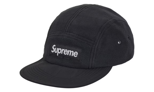 Supreme Polartec Earflap Camp Cap (FW24) Black