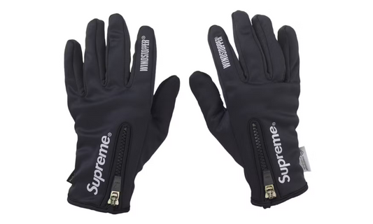 Supreme WINDSTOPPER Zip Gloves Black