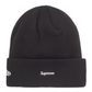 Supreme New Era S Logo Beanie (FW24) Black