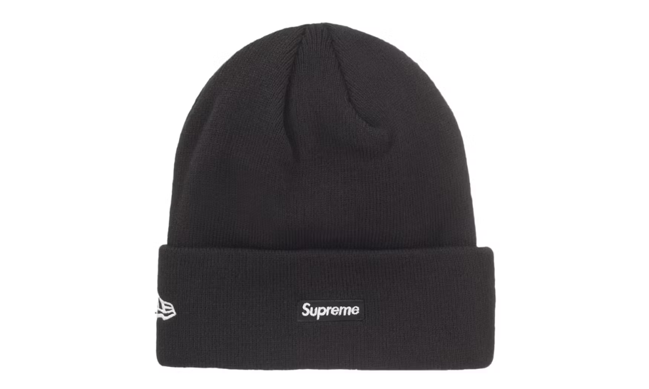 Supreme New Era S Logo Beanie (FW24) Black