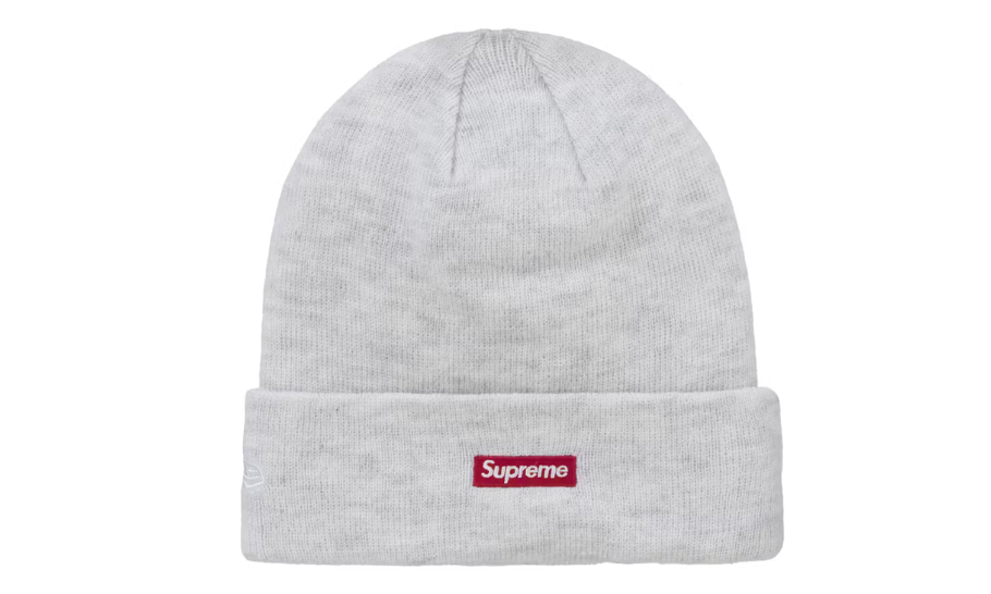 Supreme New Era S Logo Beanie (FW24) Heather Grey