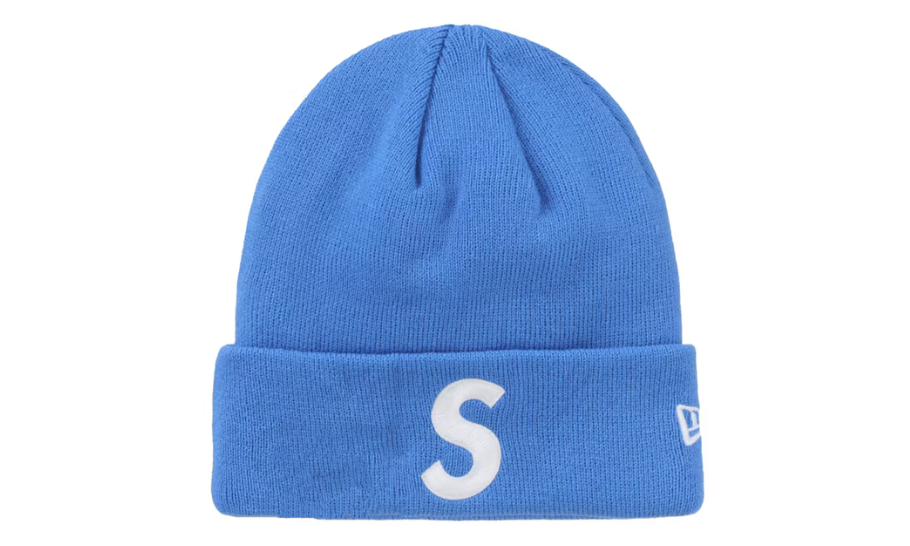 Supreme New Era S Logo Beanie (FW24) Blue