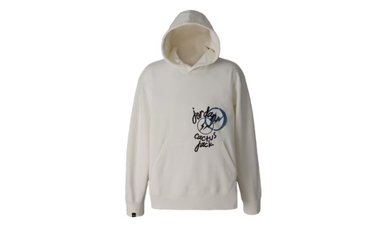 Travis Scott x Jordan x Fragment Hoodie Cream