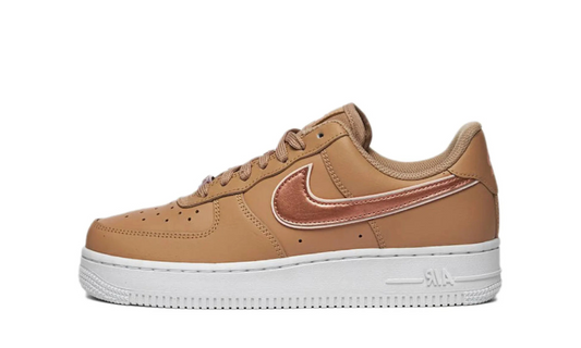 Nike Air Force 1 '07 Tan Metallic Rose Gold (Women's)